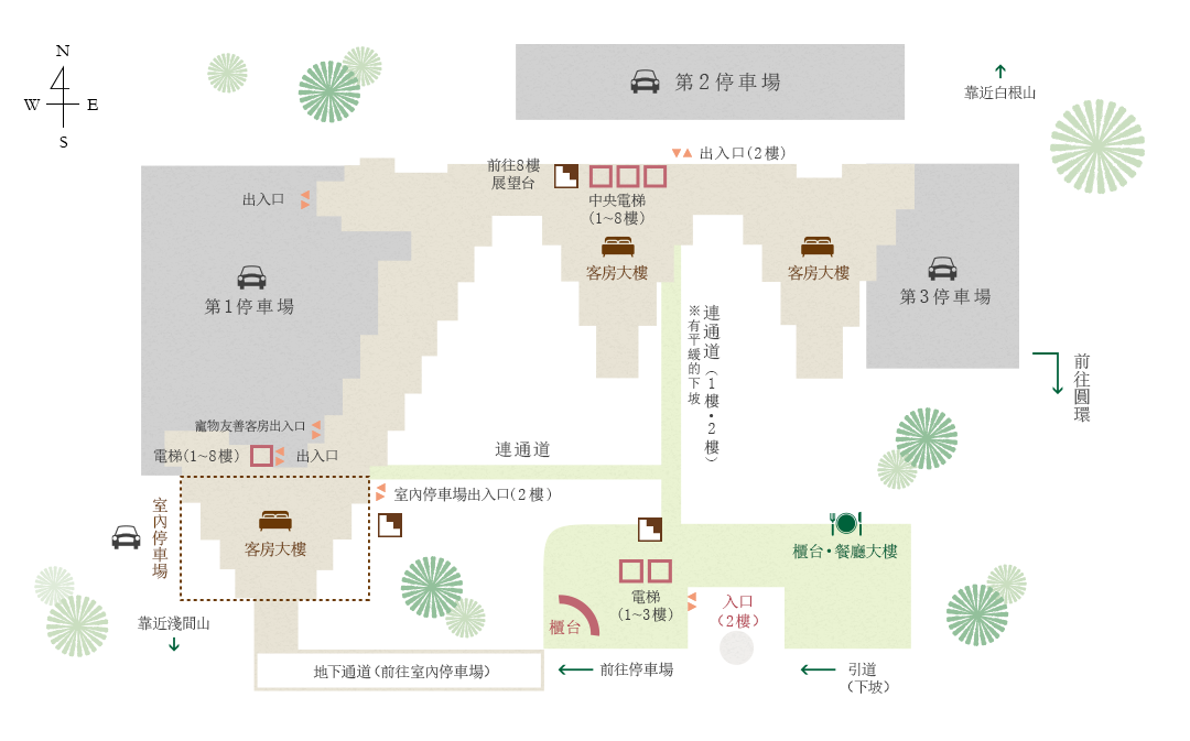 飯店整體圖
