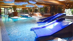 Indoor heated pool comori park