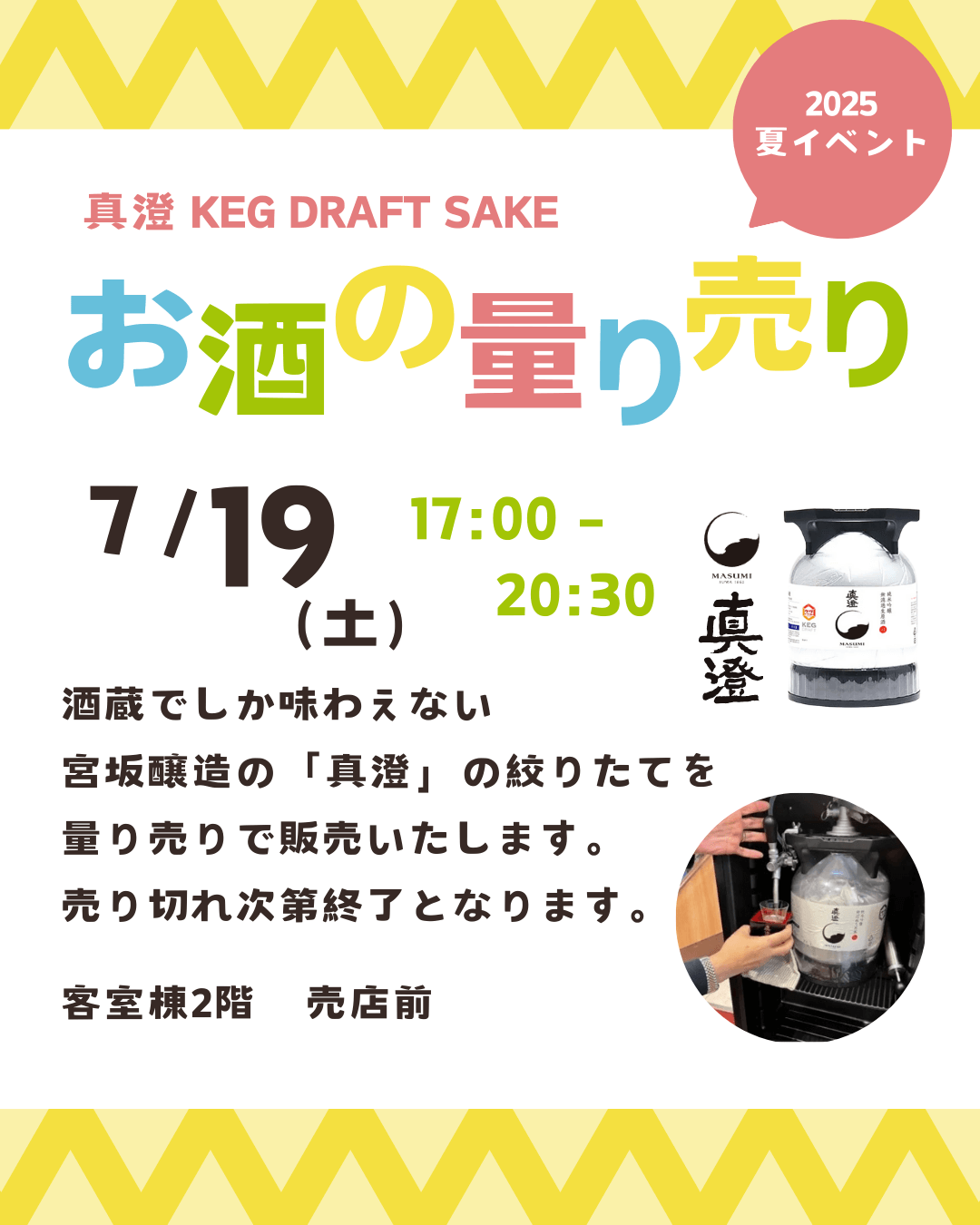 お酒の量り売り